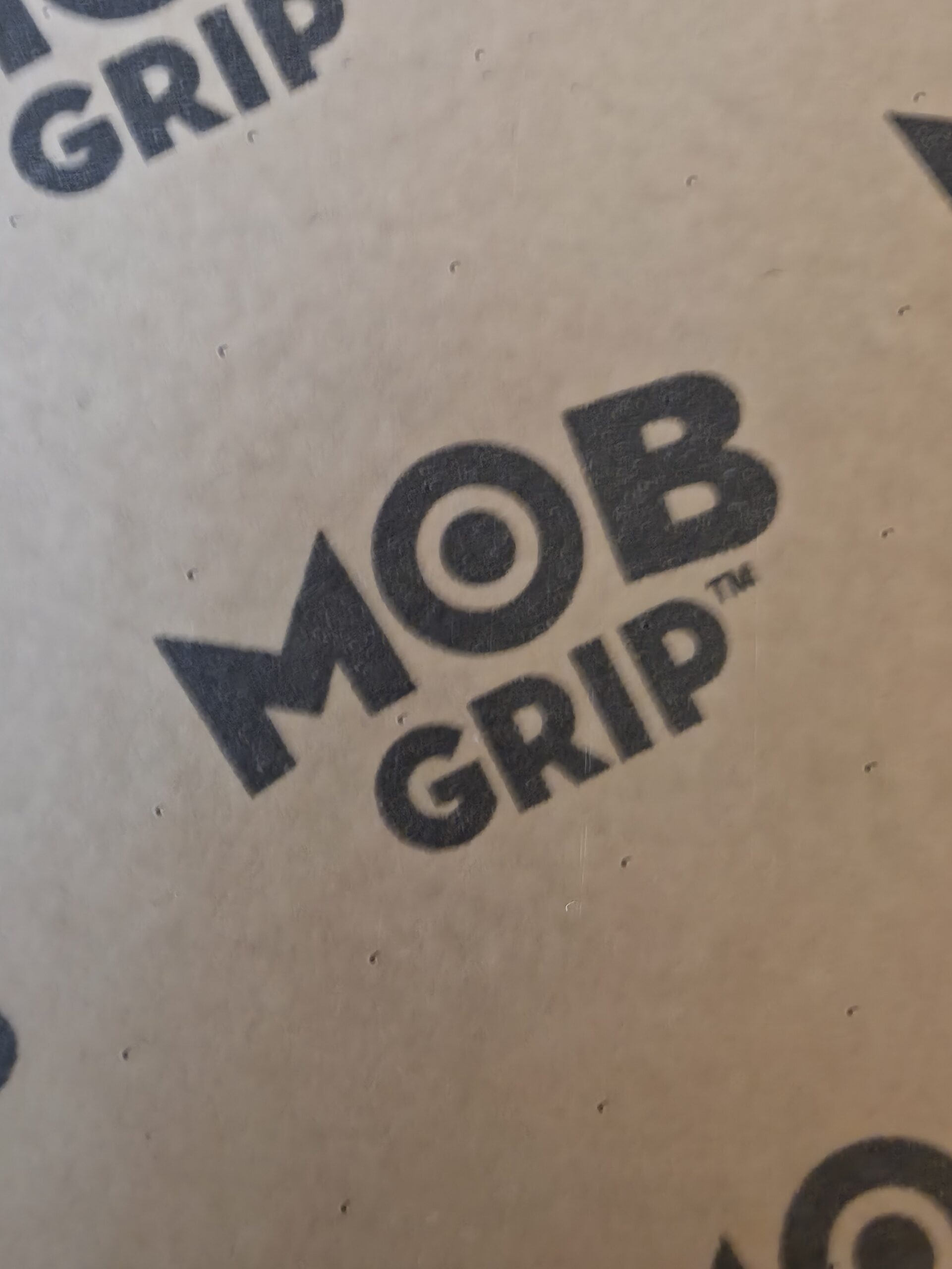 Mob Skateboard Grip Tape Sheet Standard Black 9" x 33" - Image 6