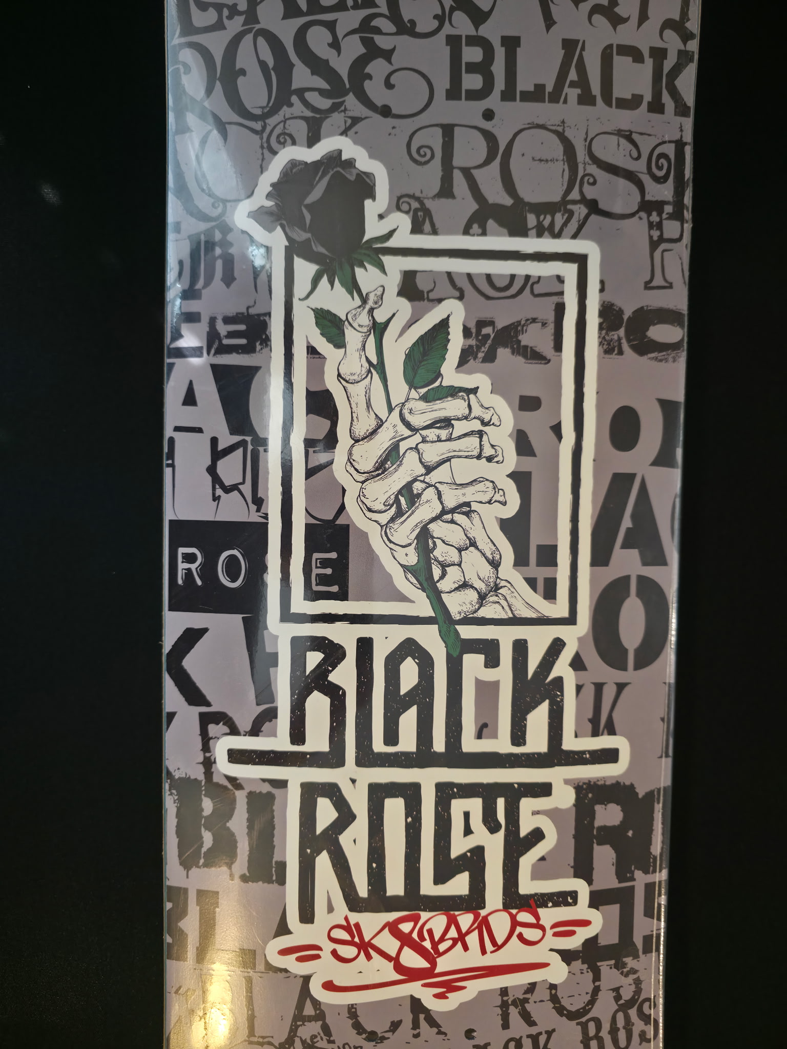 Black Rose OG Scatter Print Deck 8.5" - Image 3