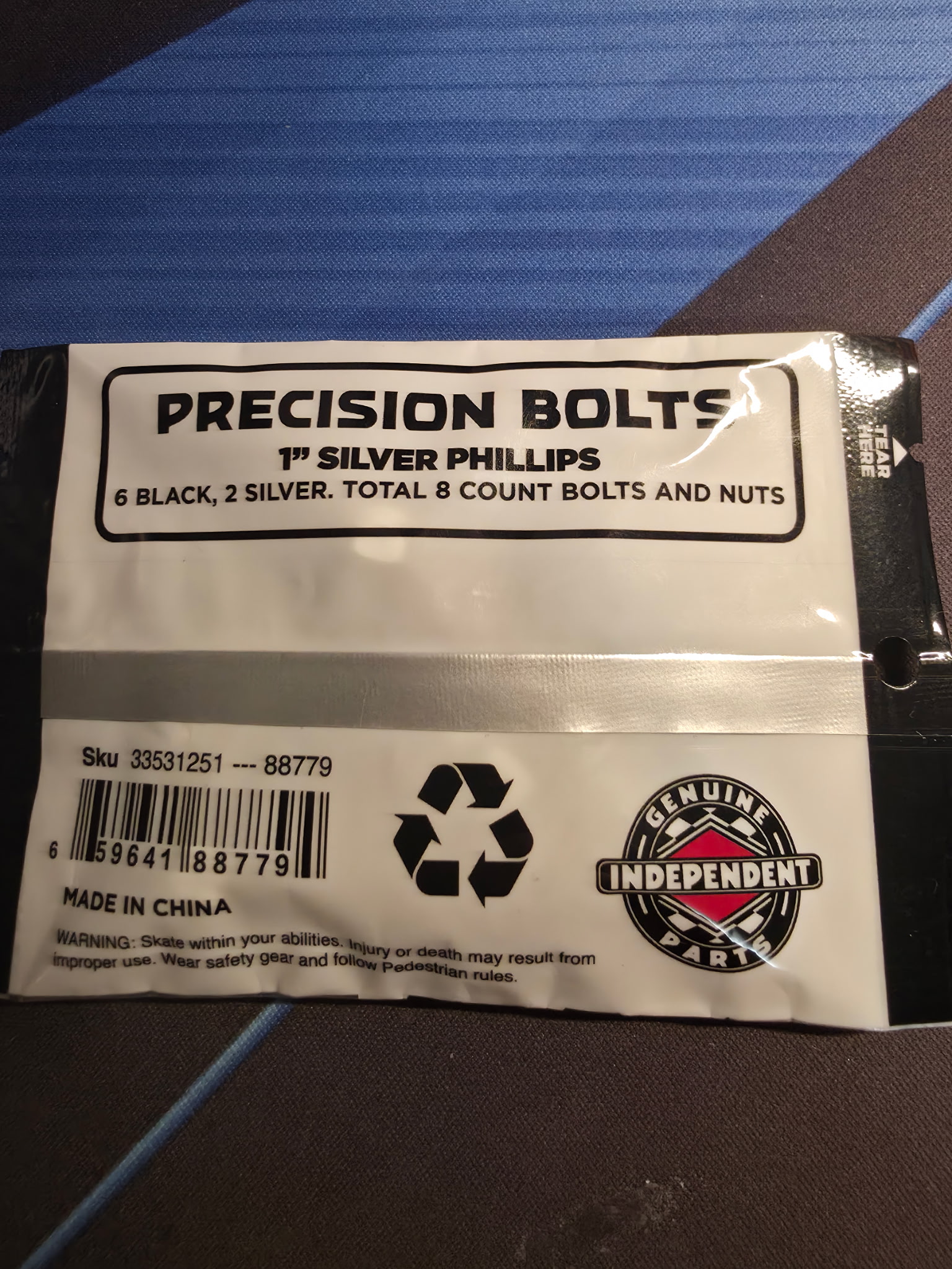 Independent Black/Silver 1in Phillips Hardware - Image 5