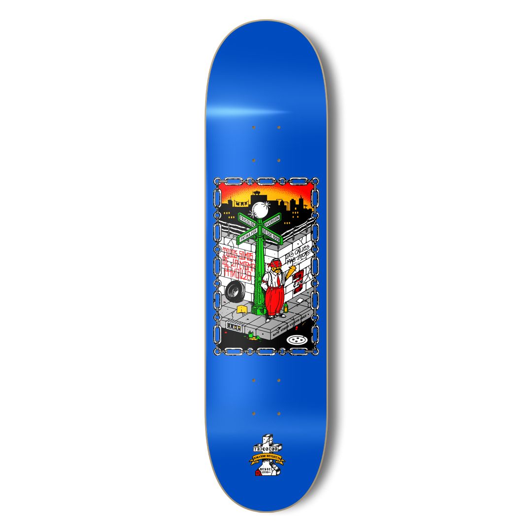 Daniel Shepard x Tricolor Patinetas Deck 7.5"